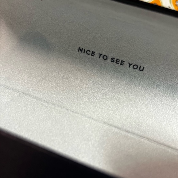 Warby Parker Glasses Case with Cleaning Cloth - Picture 4 of 4